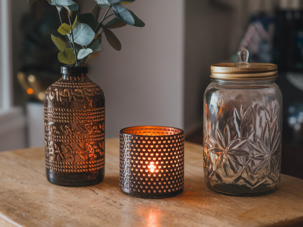 Welche drei upcycling‑ideen aus glasflaschen sind wirklich kindersicher und staubfrei für die wohnung