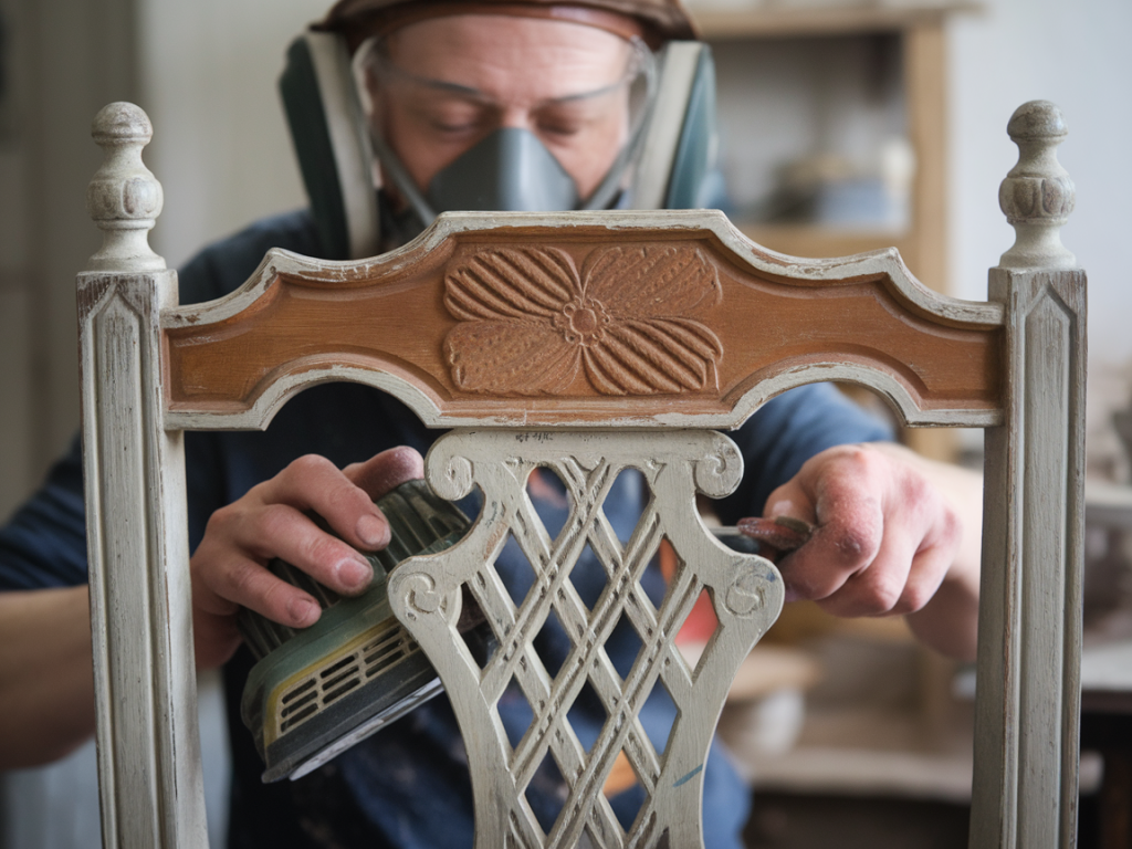 Upcycling-möbel: so schleifst, grundierst und lackierst du einen alten stuhl wie ein pro