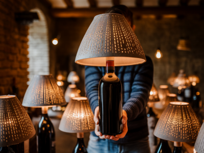 So verwandelst du weinflaschen in stimmungsvolle lampen ohne kabelsalat