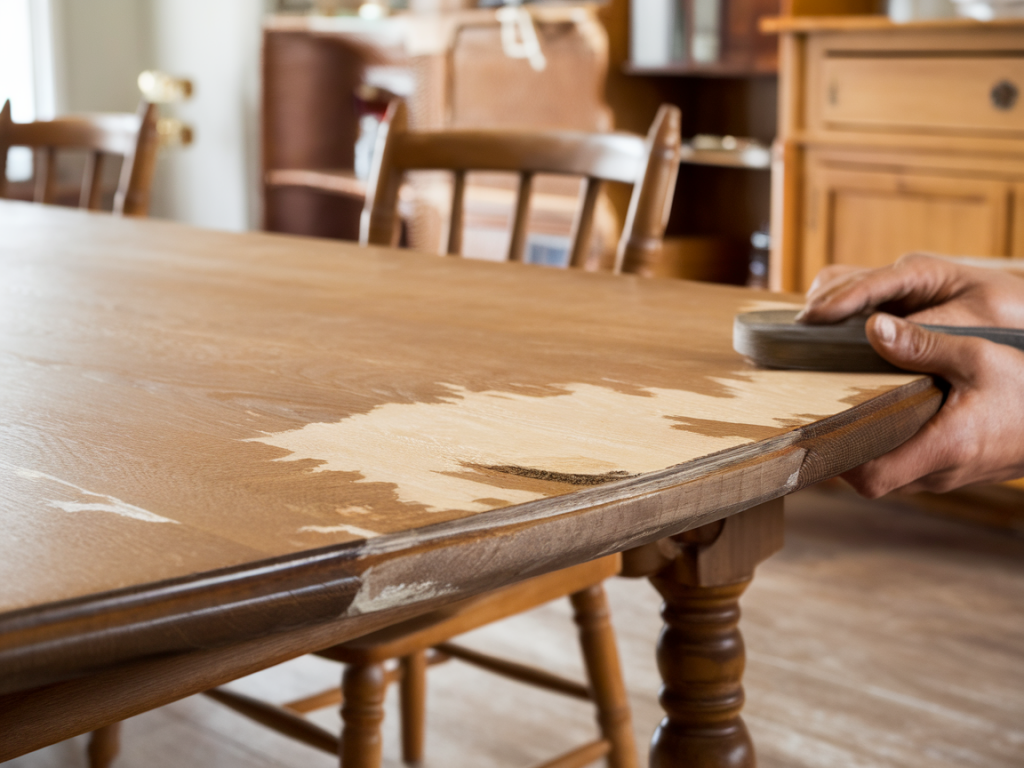 So reparierst du abgeplatzte furniere und lässt mdf-möbel wieder edel wirken