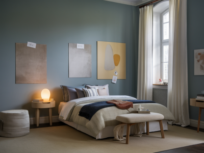 Klarer farbplan für kleines schlafzimmer: drei konkrete palettes mit akzent, stoff- und beleuchtungstipps
