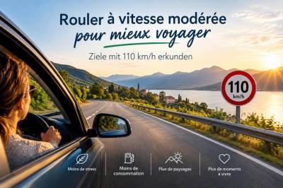 Mit gemäßigtem Tempo besser reisen: Ziele mit 110 km/h erkunden