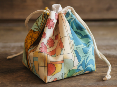 Praktische aufbewahrung: faltkörbe aus stoffresten nähen ohne komplizierte schnitte